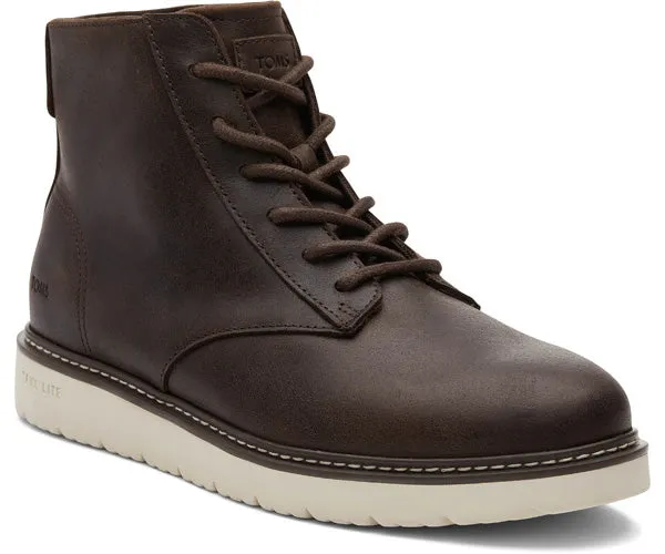 M's Navi TRVL Lite Ranger Water Resistant Leather - Dark Brown