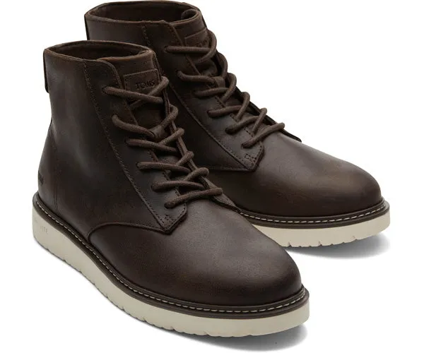 M's Navi TRVL Lite Ranger Water Resistant Leather - Dark Brown