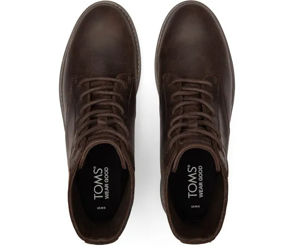M's Navi TRVL Lite Ranger Water Resistant Leather - Dark Brown