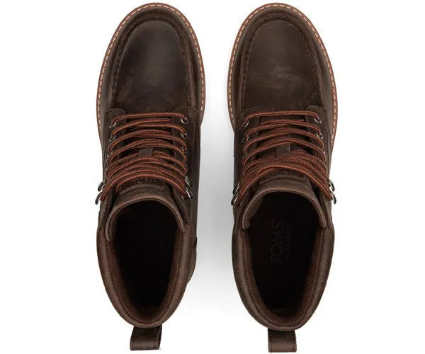 M's Palomar Water Resistant Leather - Dark Brown