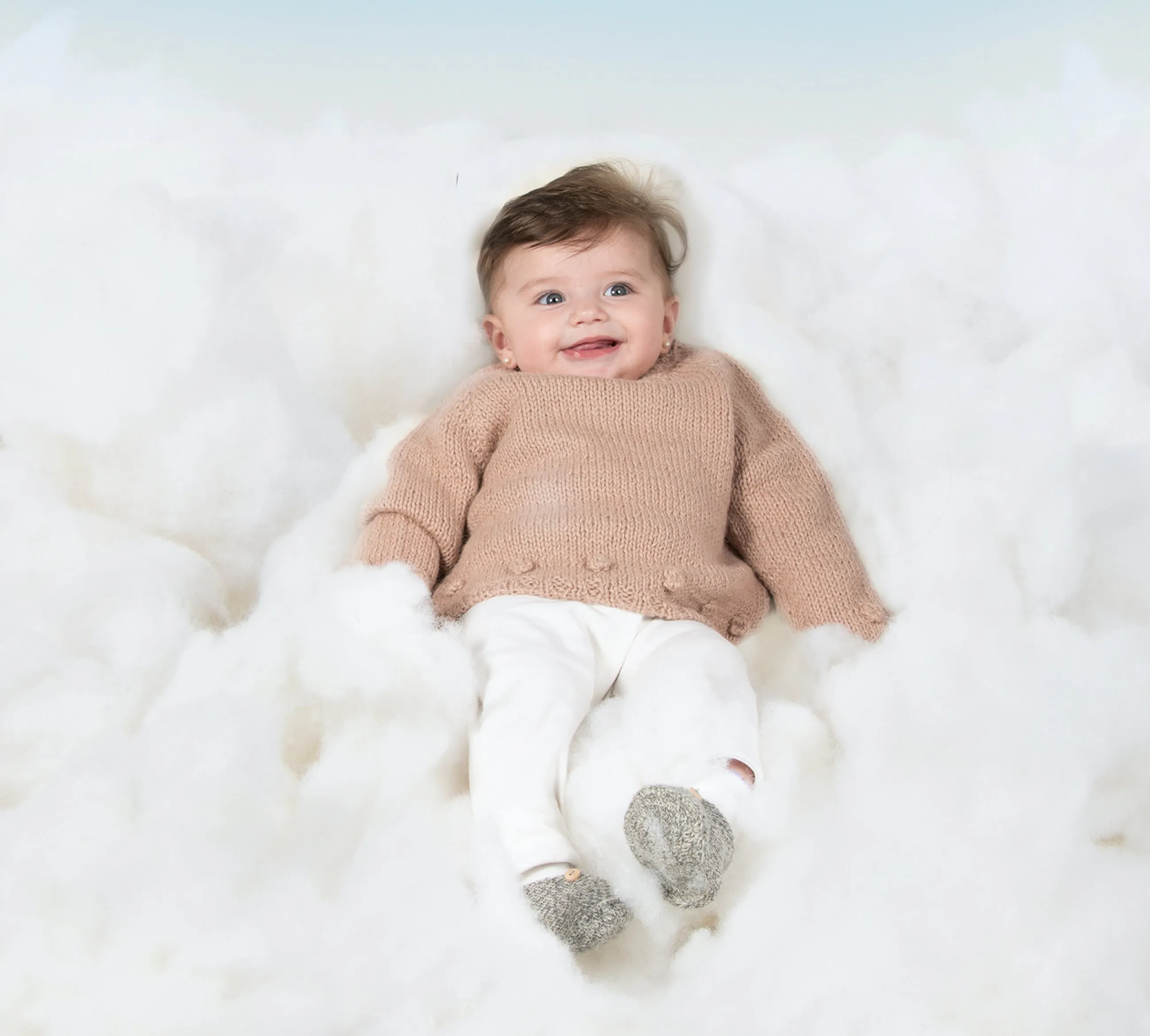 Nanay Grey Baby Loafers