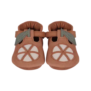 Nanoe Shoes | Grapefruit | Walnut Nubuck