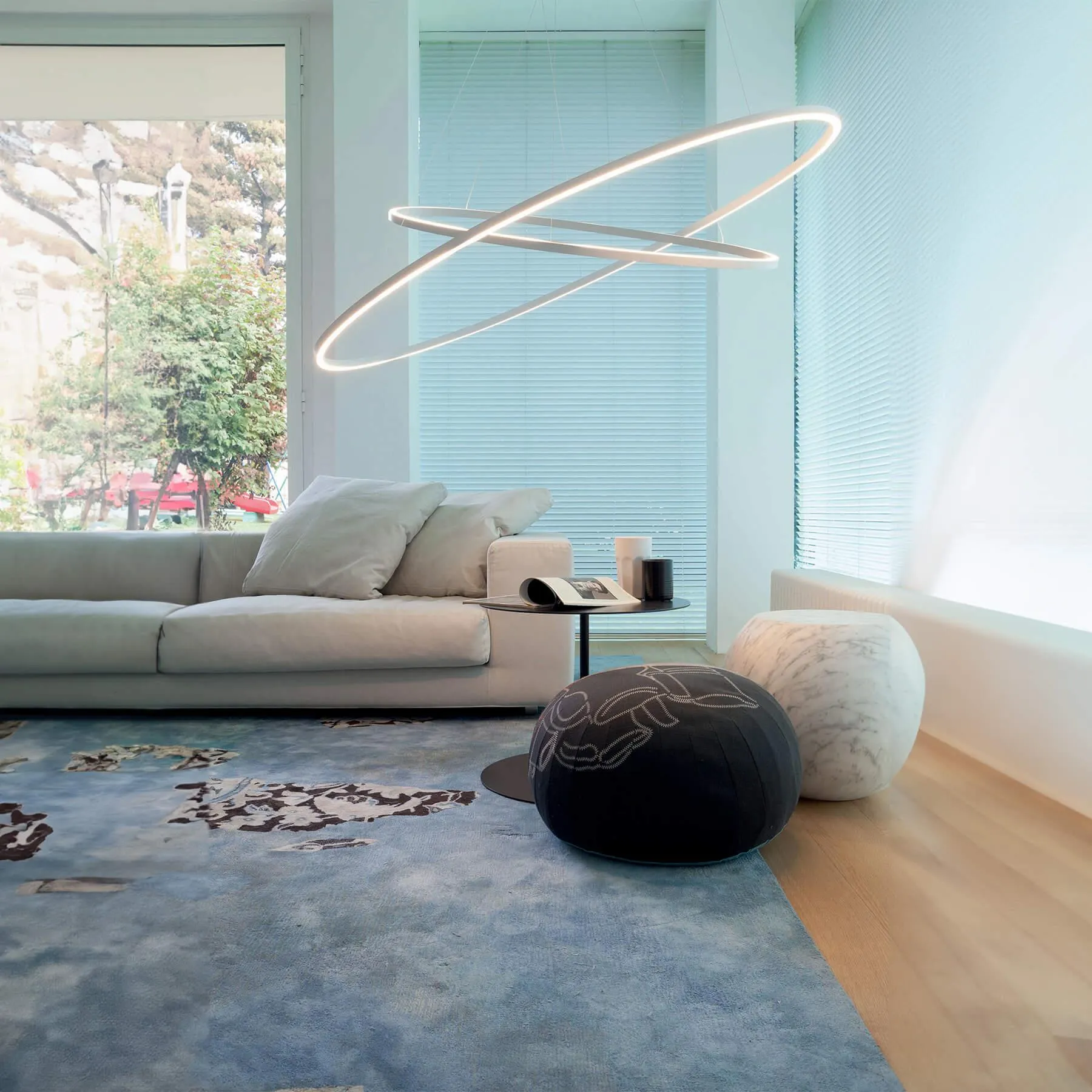 Nemo Ellisse Double Mega Pendant Light