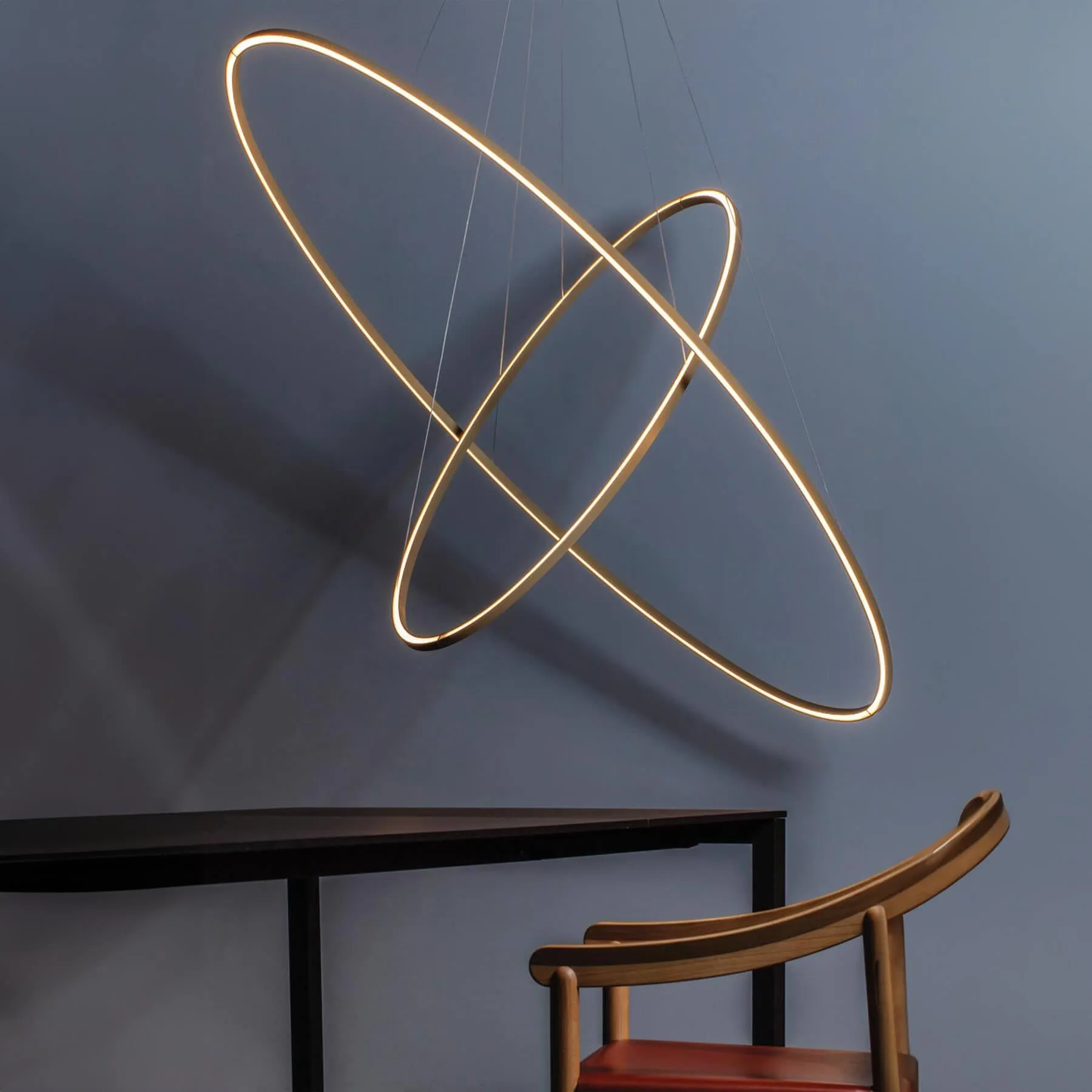 Nemo Ellisse Double Mega Pendant Light