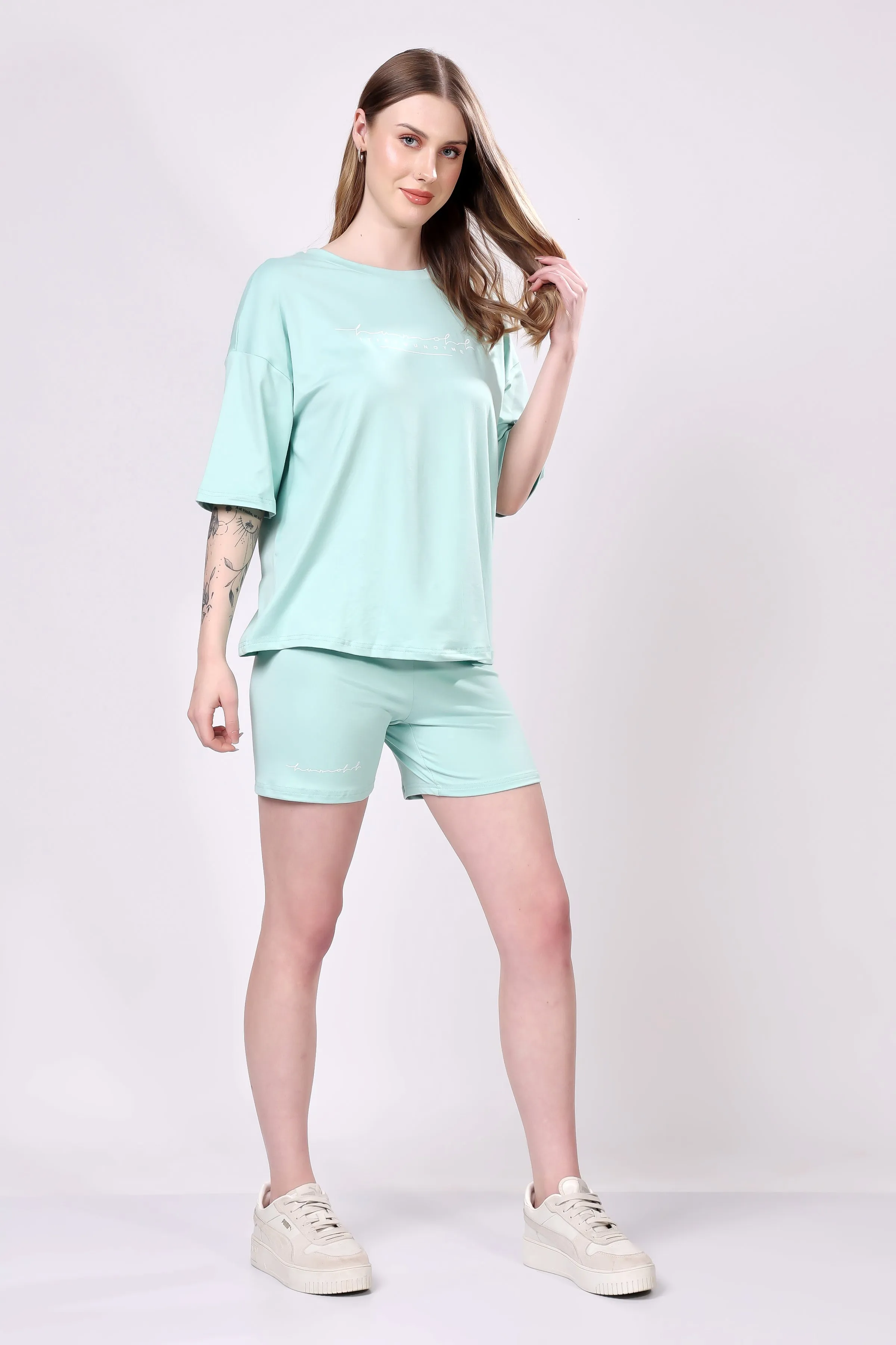 Neon Green Luxe Lounge Set
