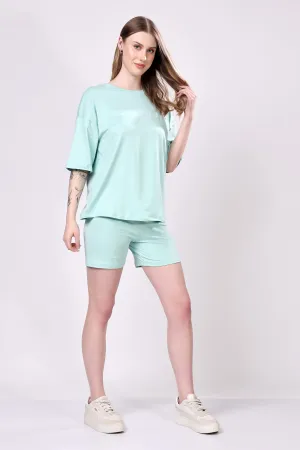 Neon Green Luxe Lounge Set