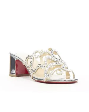 Octostrass Mule in Silver