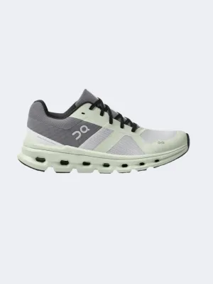 On Cloudrunner Women Running Shoes Frost/Aloe
