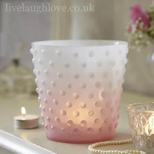 Opulent Collection - Giant Candle Holder "DOT" - Pink