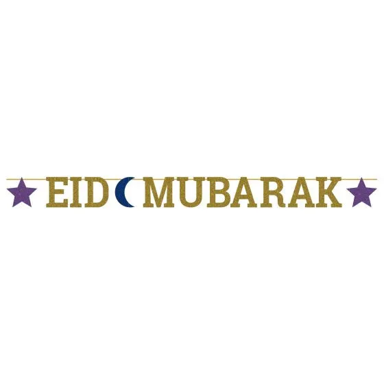 Opulent Eid Letter Banner 3.65m Each