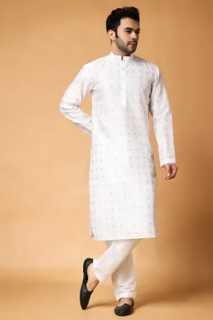 Opulent Jacquard Woven Kurta Pajama