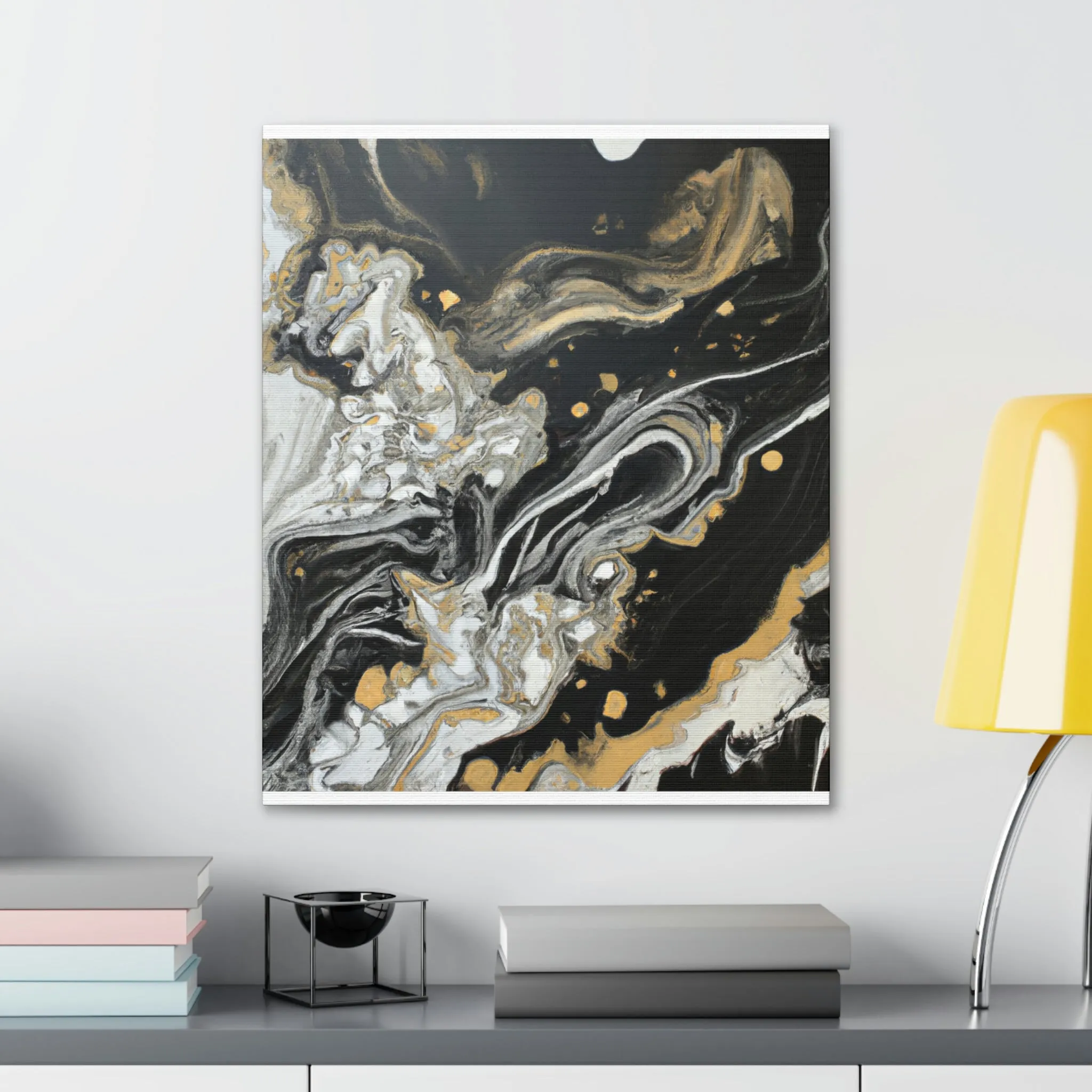Opulent Oracle Fluid - Canvas