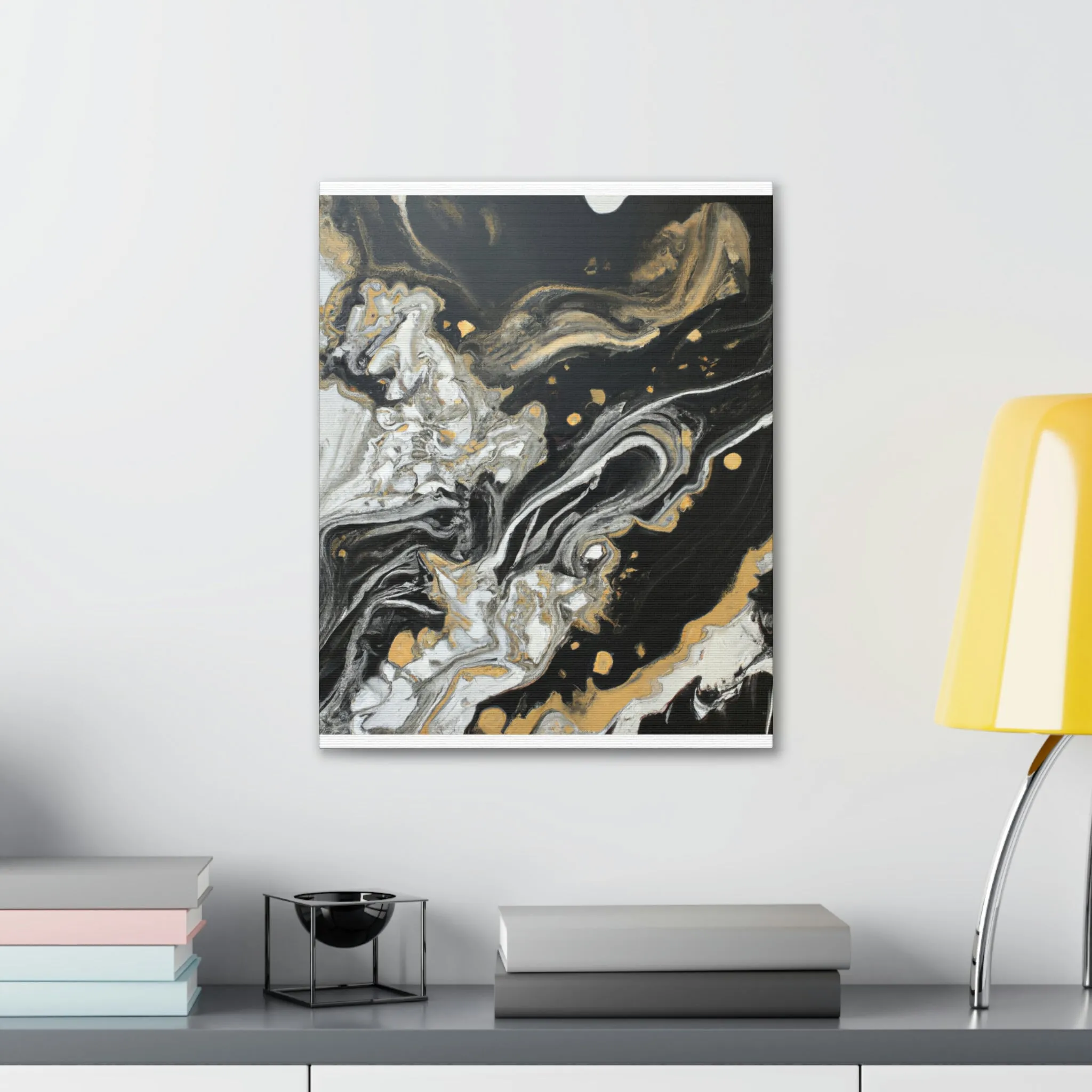 Opulent Oracle Fluid - Canvas