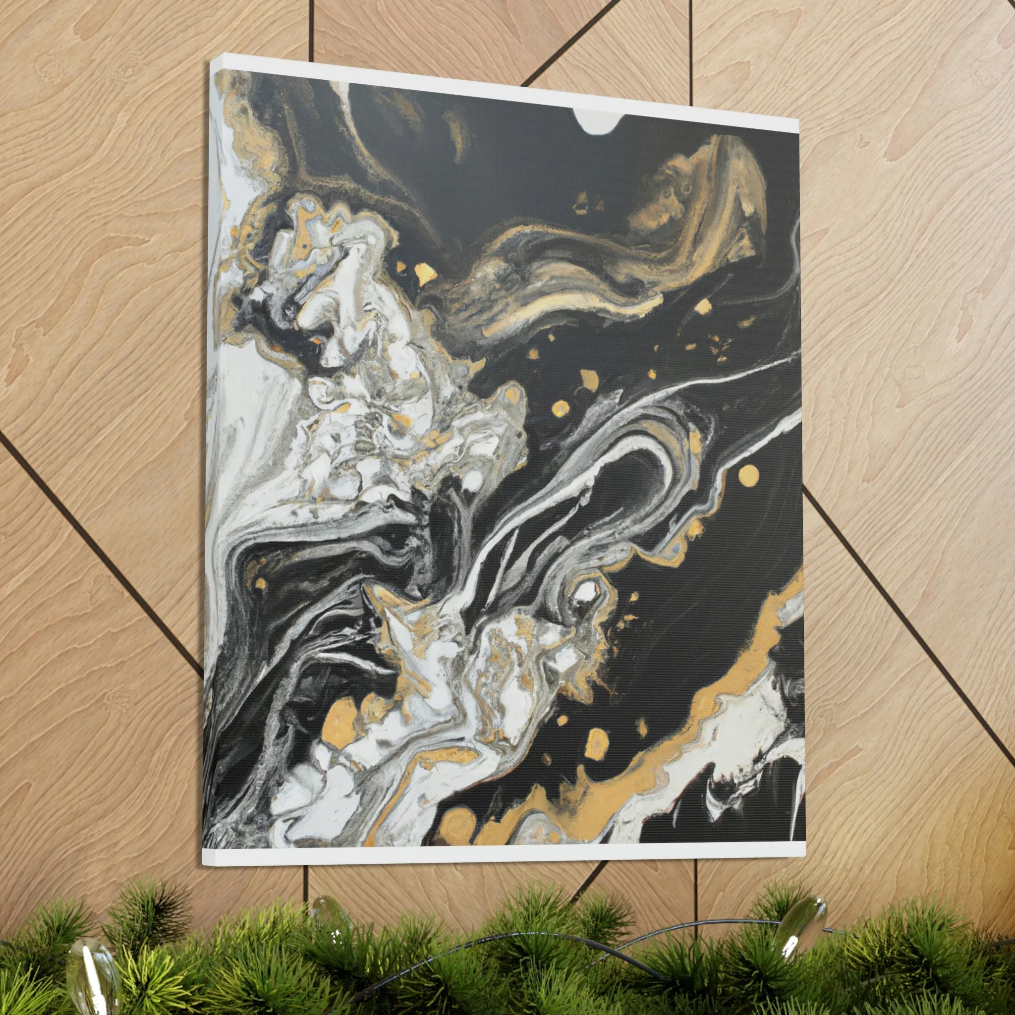 Opulent Oracle Fluid - Canvas
