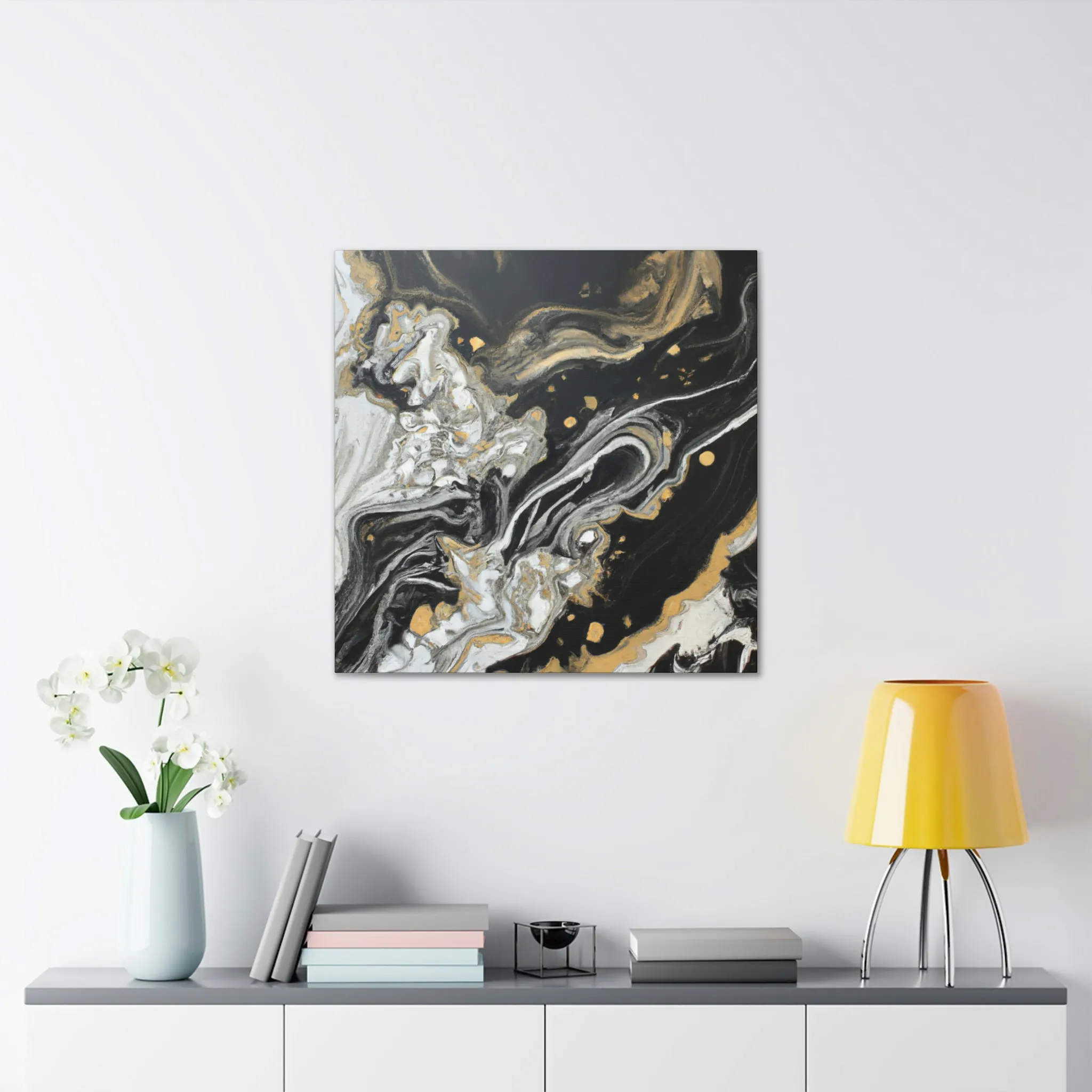 Opulent Oracle Fluid - Canvas