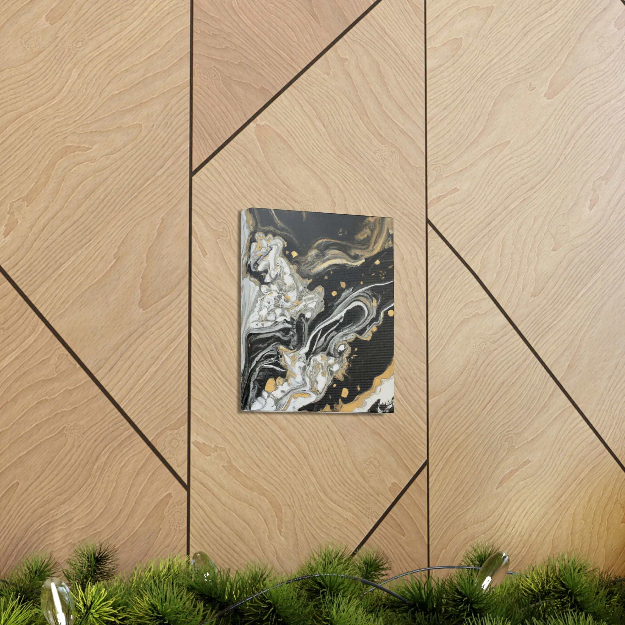 Opulent Oracle Fluid - Canvas