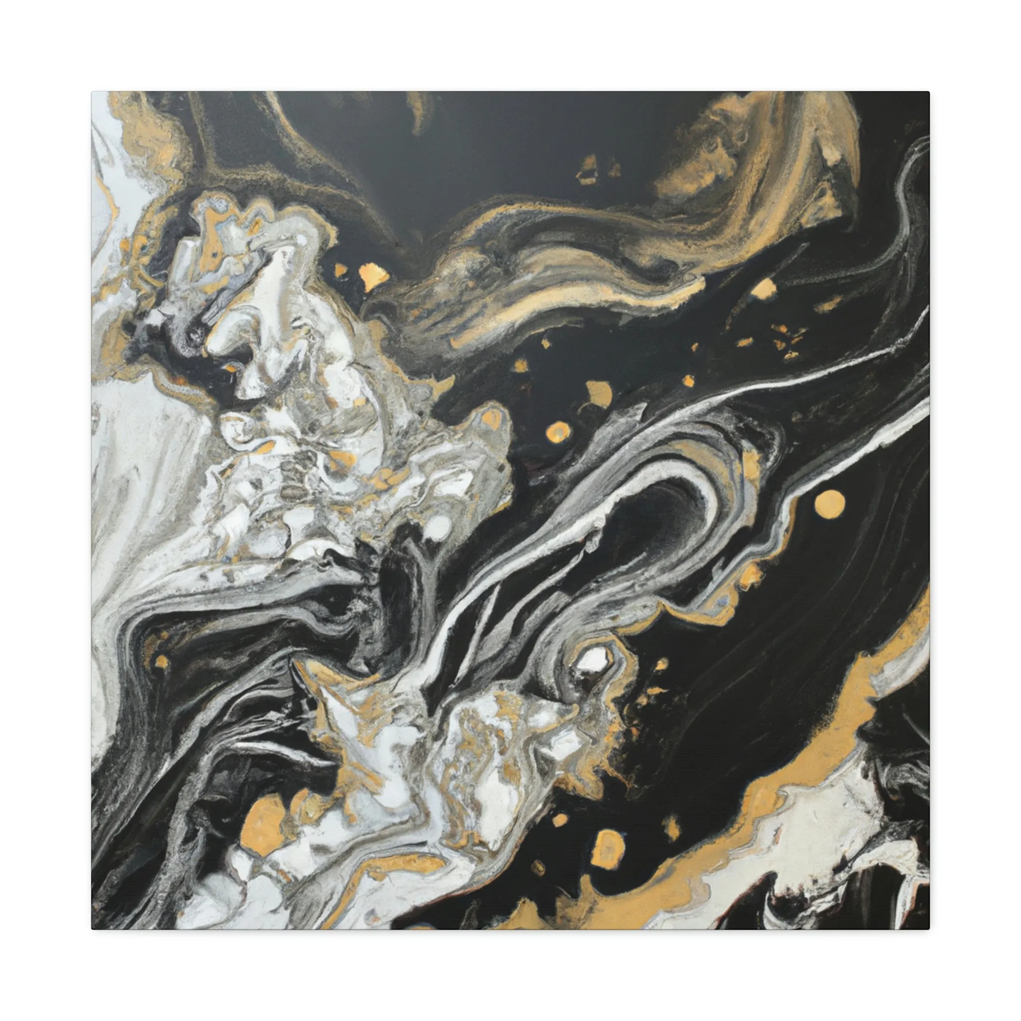 Opulent Oracle Fluid - Canvas