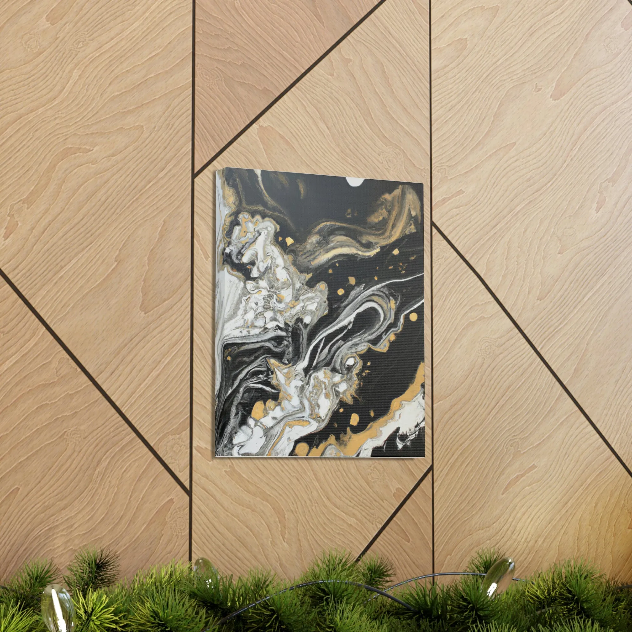 Opulent Oracle Fluid - Canvas