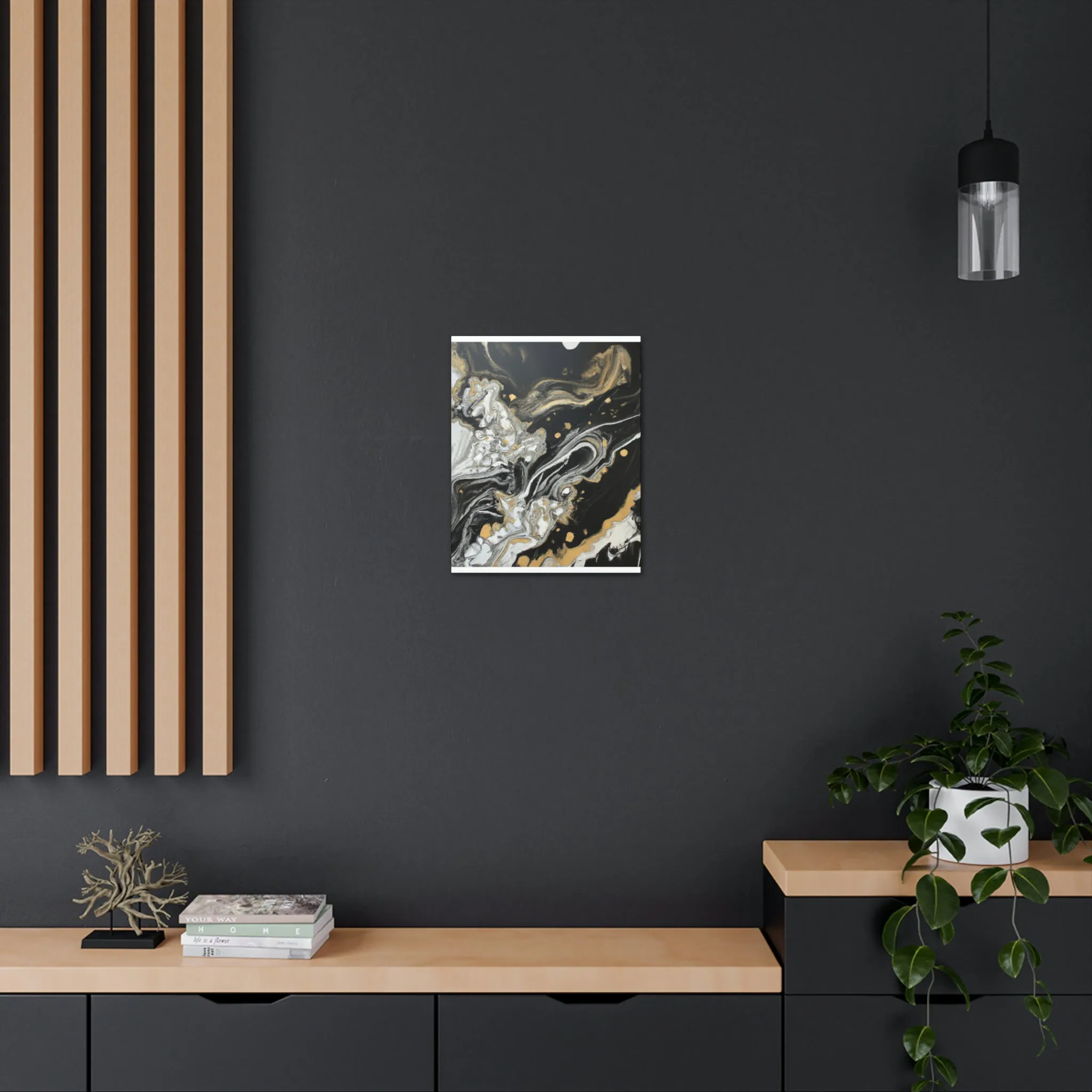 Opulent Oracle Fluid - Canvas