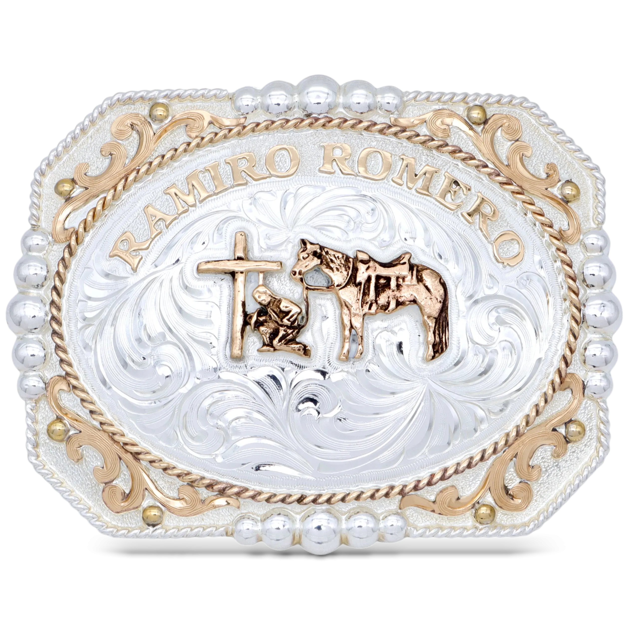 Opulent Oro Custom Buckle