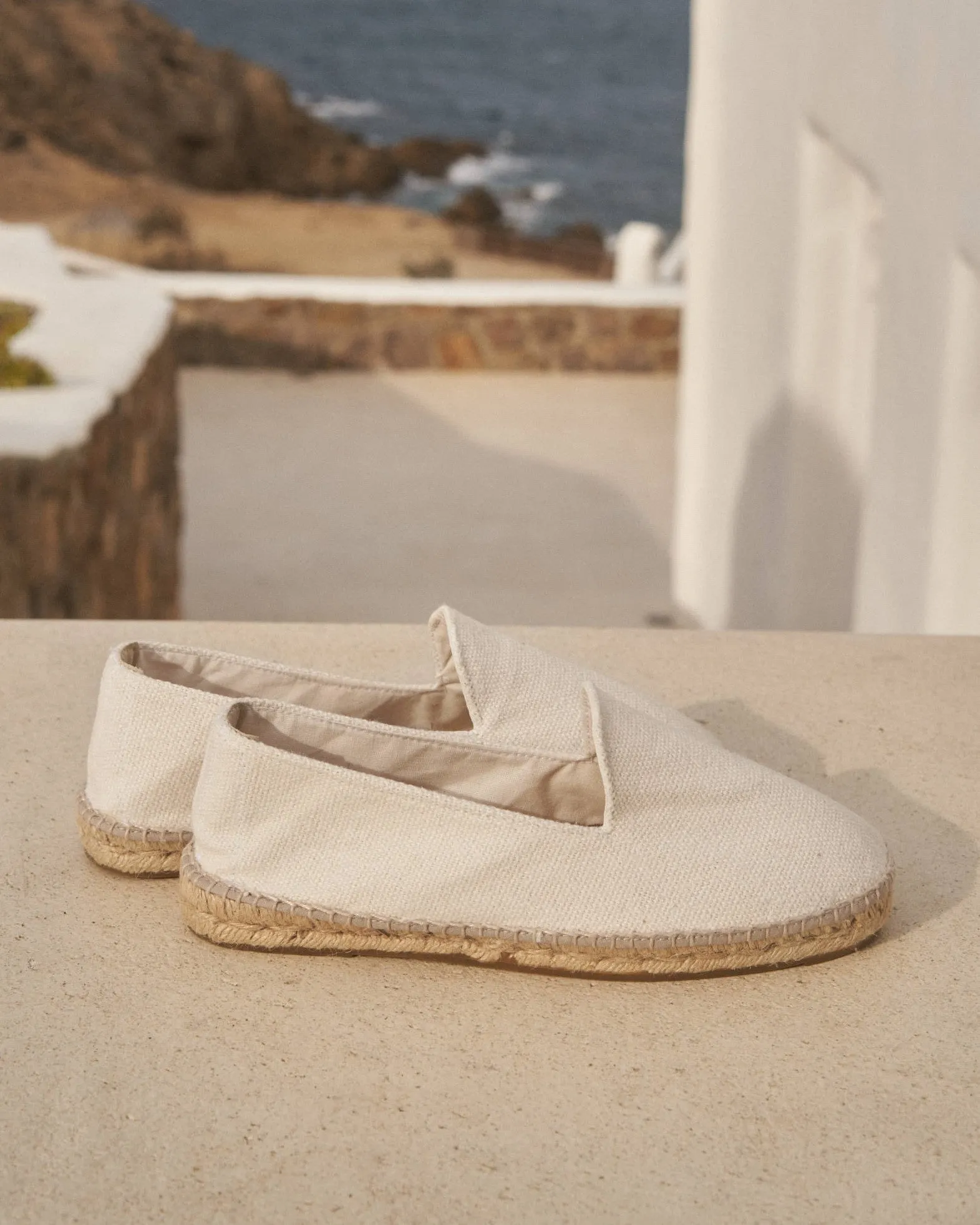 Organic Hemp Espadrilles - O70C0 - La Havana White