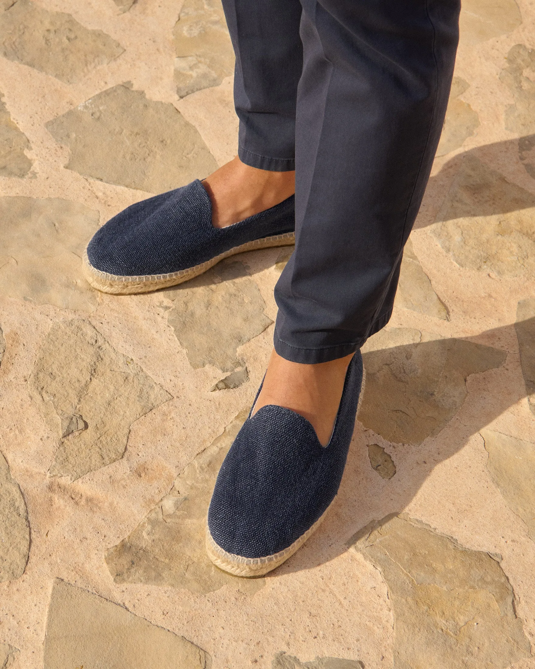 Organic Hemp Espadrilles - O75C0 - La Havana Navy