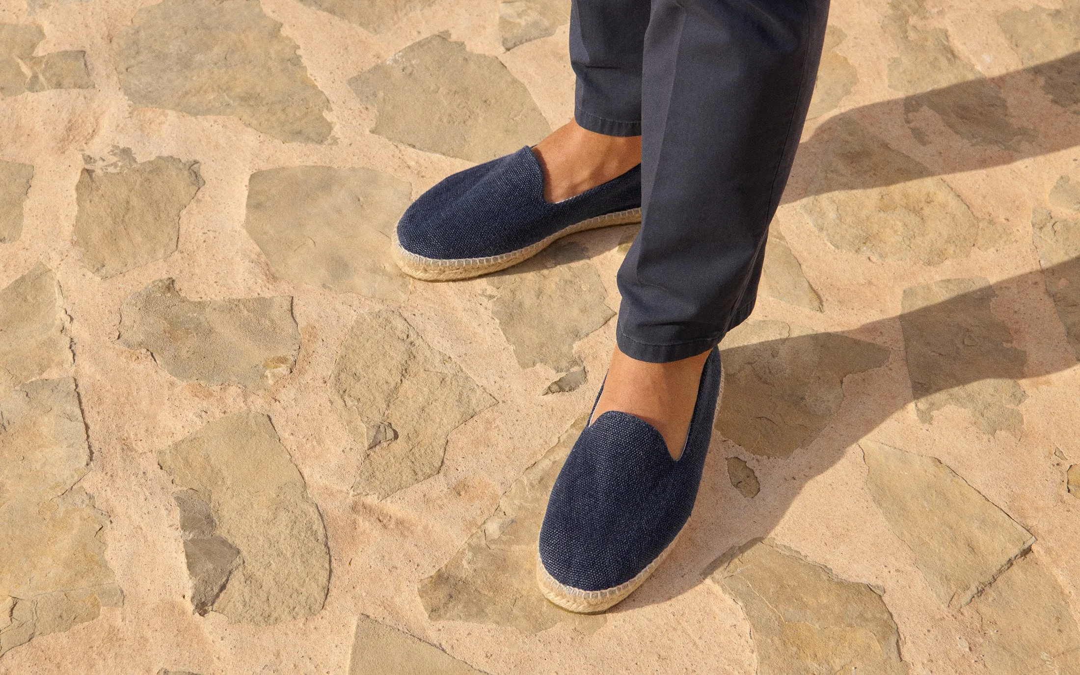 Organic Hemp Espadrilles - O75C0 - La Havana Navy