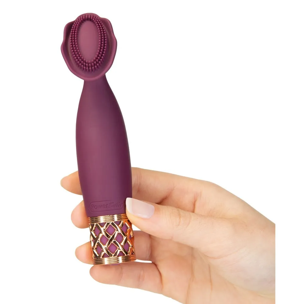 Pillow Talk Secrets Passion Mini Clitoral Massager Wine