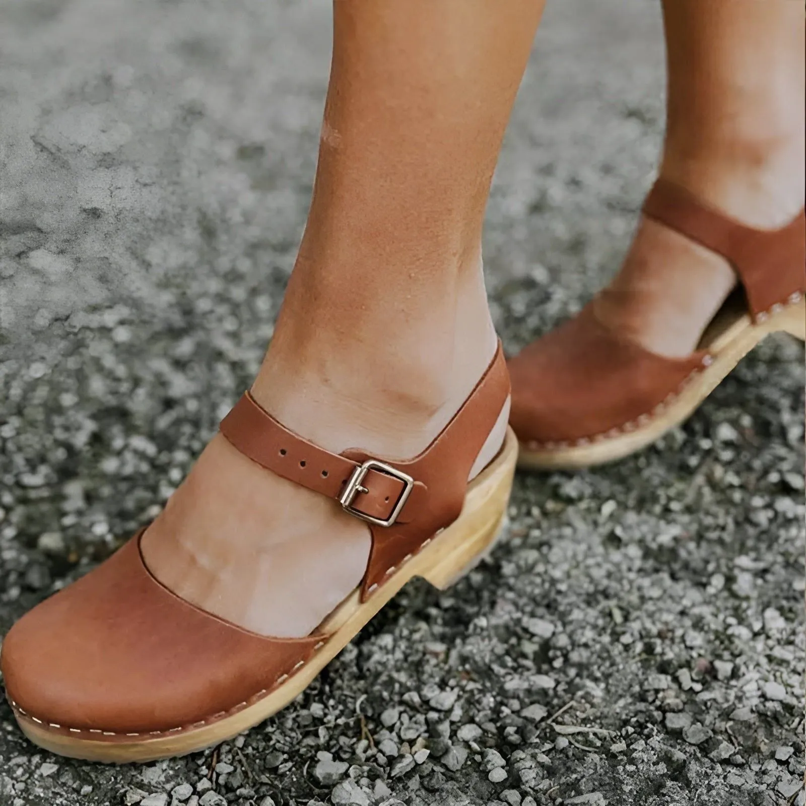 Rina Sandals - Stilvolle Damensandalen mit Geschlossener Spitze