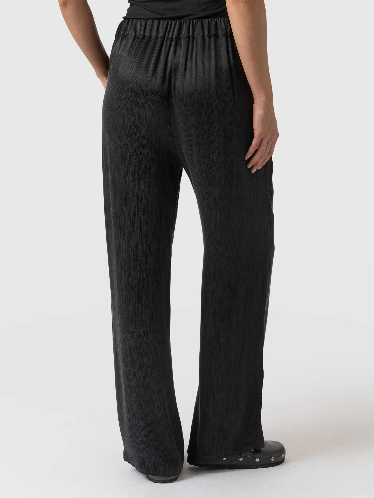Rowan Wide Leg Pant - Black