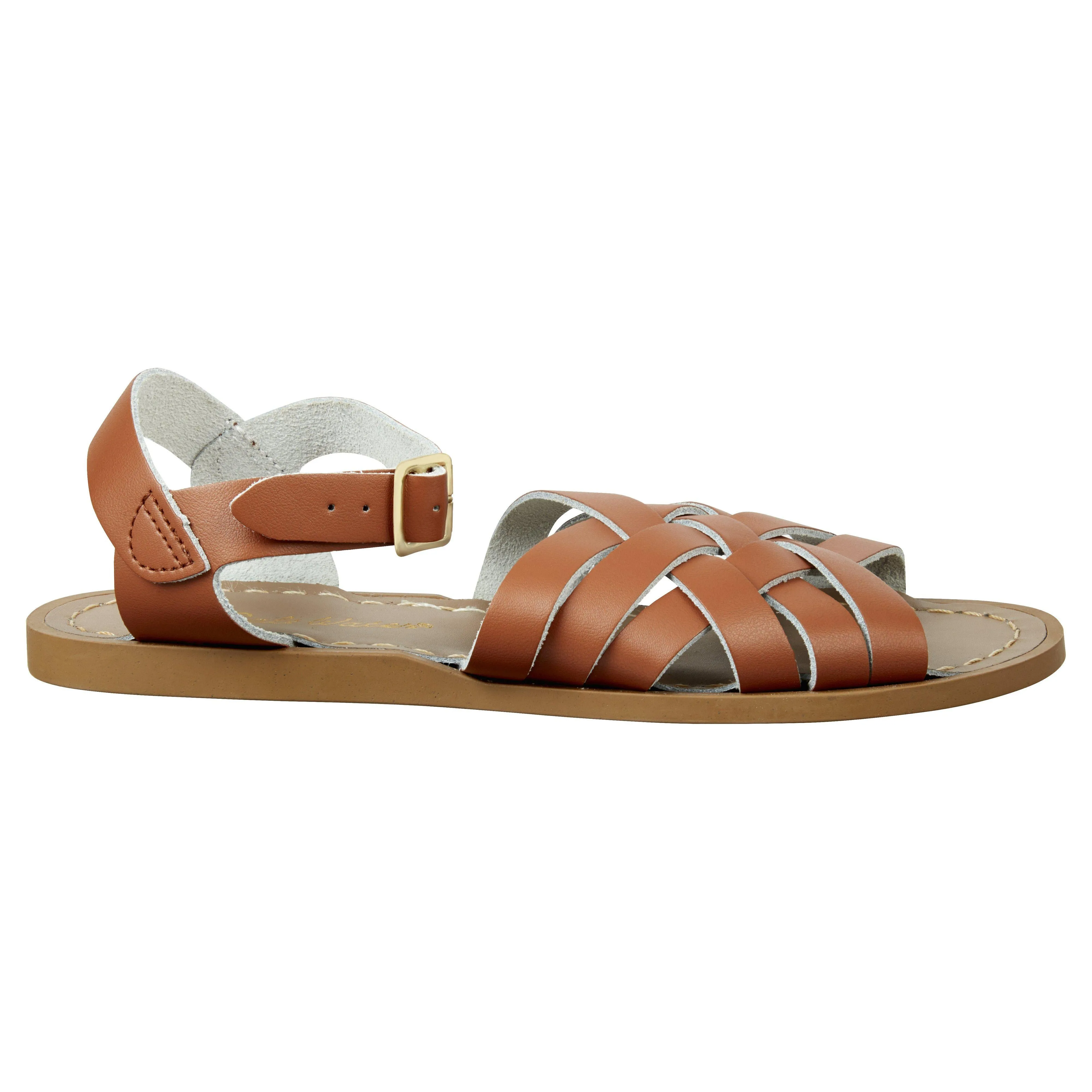 Saltwater Retro Sandals - Tan - Adult