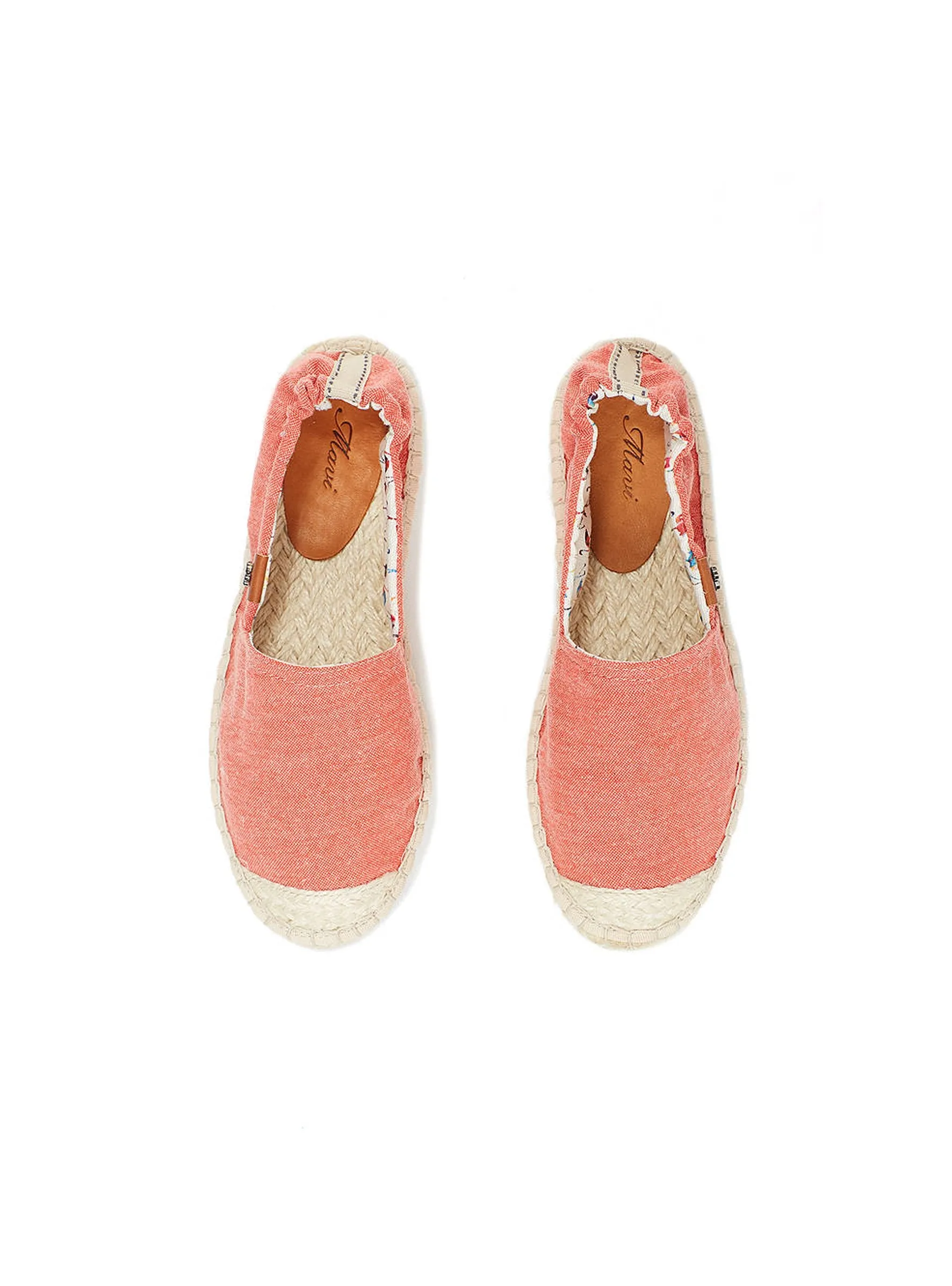 SCHUHE | Espadrilles in Rot