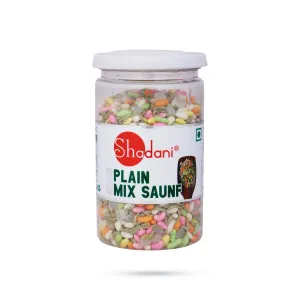 Shadani Plain Mix Saunf - 120 Gms | Fennel Seeds/ Natural Mouth Freshener/ Fennel Saunf