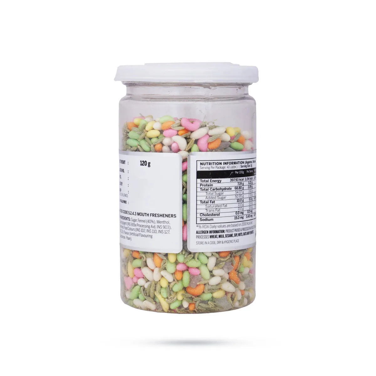 Shadani Plain Mix Saunf - 120 Gms | Fennel Seeds/ Natural Mouth Freshener/ Fennel Saunf