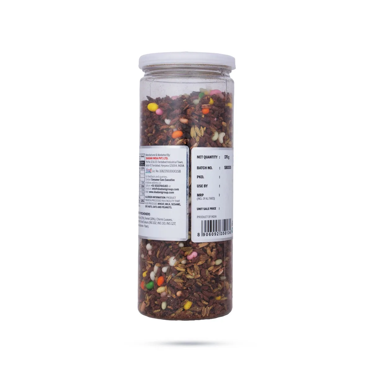 Shadani Shahi Mix Saunf - 170 Gms | Saunf Mouth Freshener/ Saunf Mukhwas/ Souf Mouth Freshener