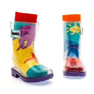 Squelch Tots Socks Under The Sea Age 1-2