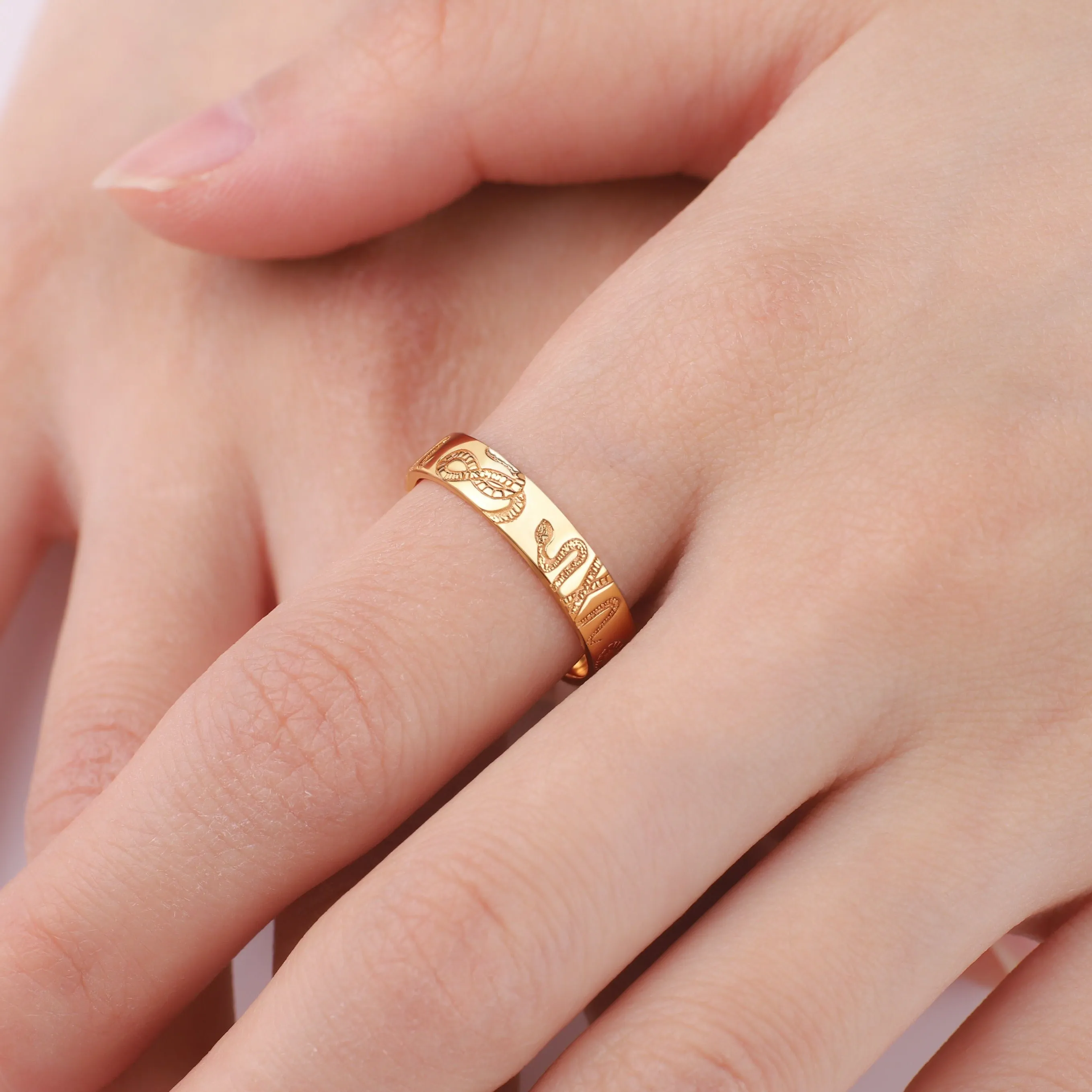 Stamped Snake Band
