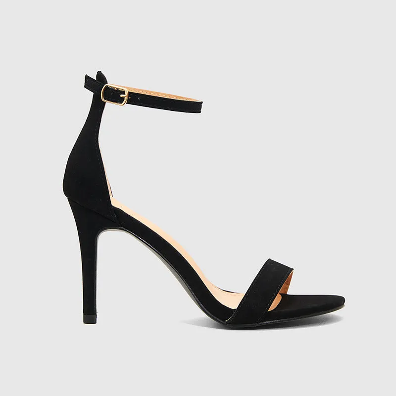 Stiletto Heeled Sandals Prom Shoes