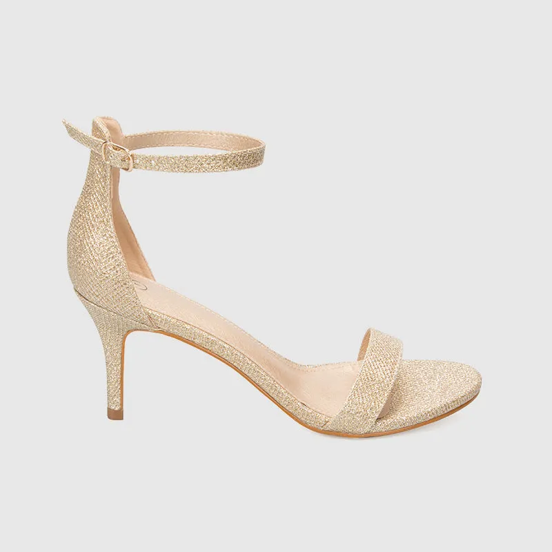 Stiletto Heeled Sandals Prom Shoes