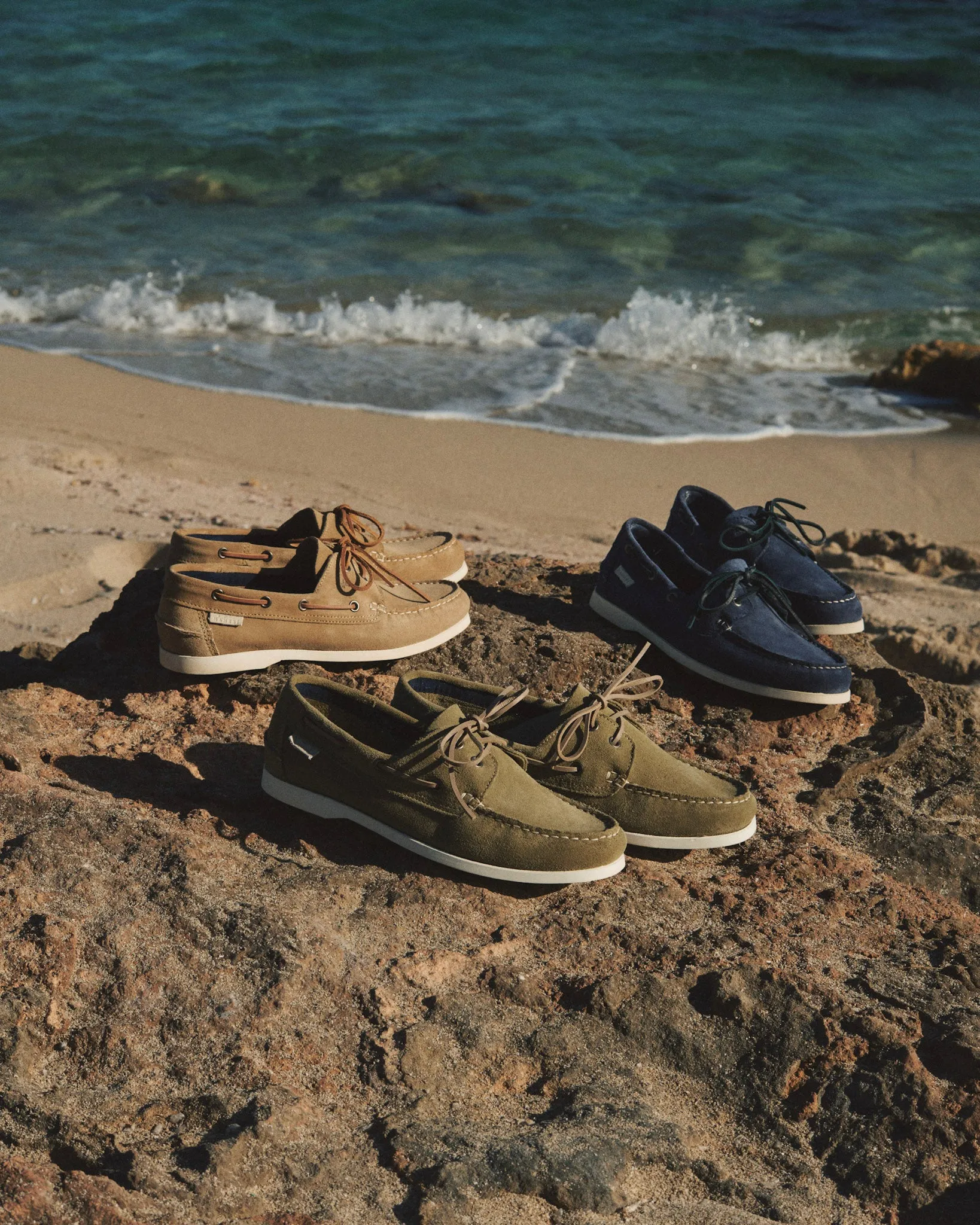 Suede Boat-Shoes - R44KM - Hamptons Forest