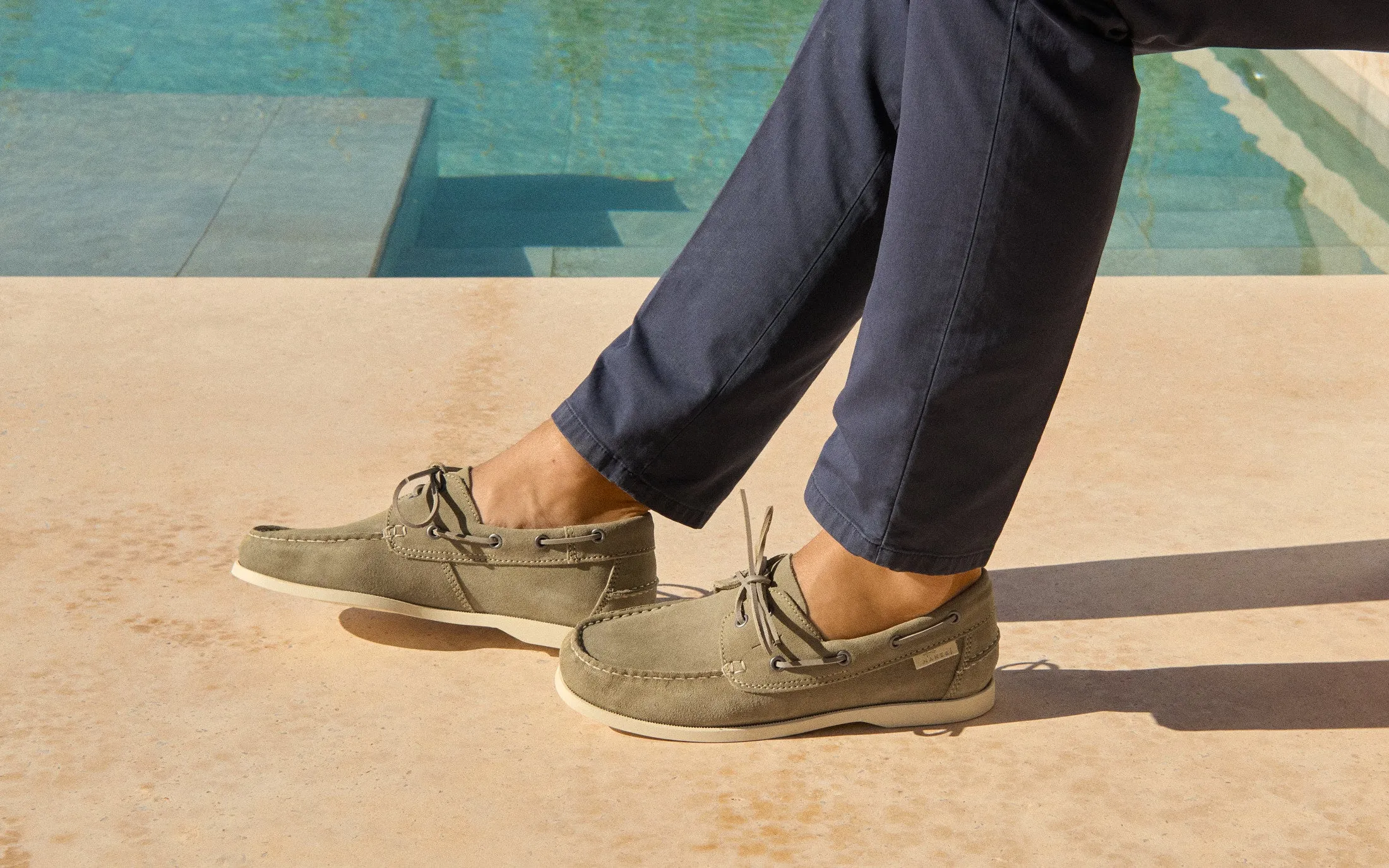 Suede Boat-Shoes - R44KM - Hamptons Forest
