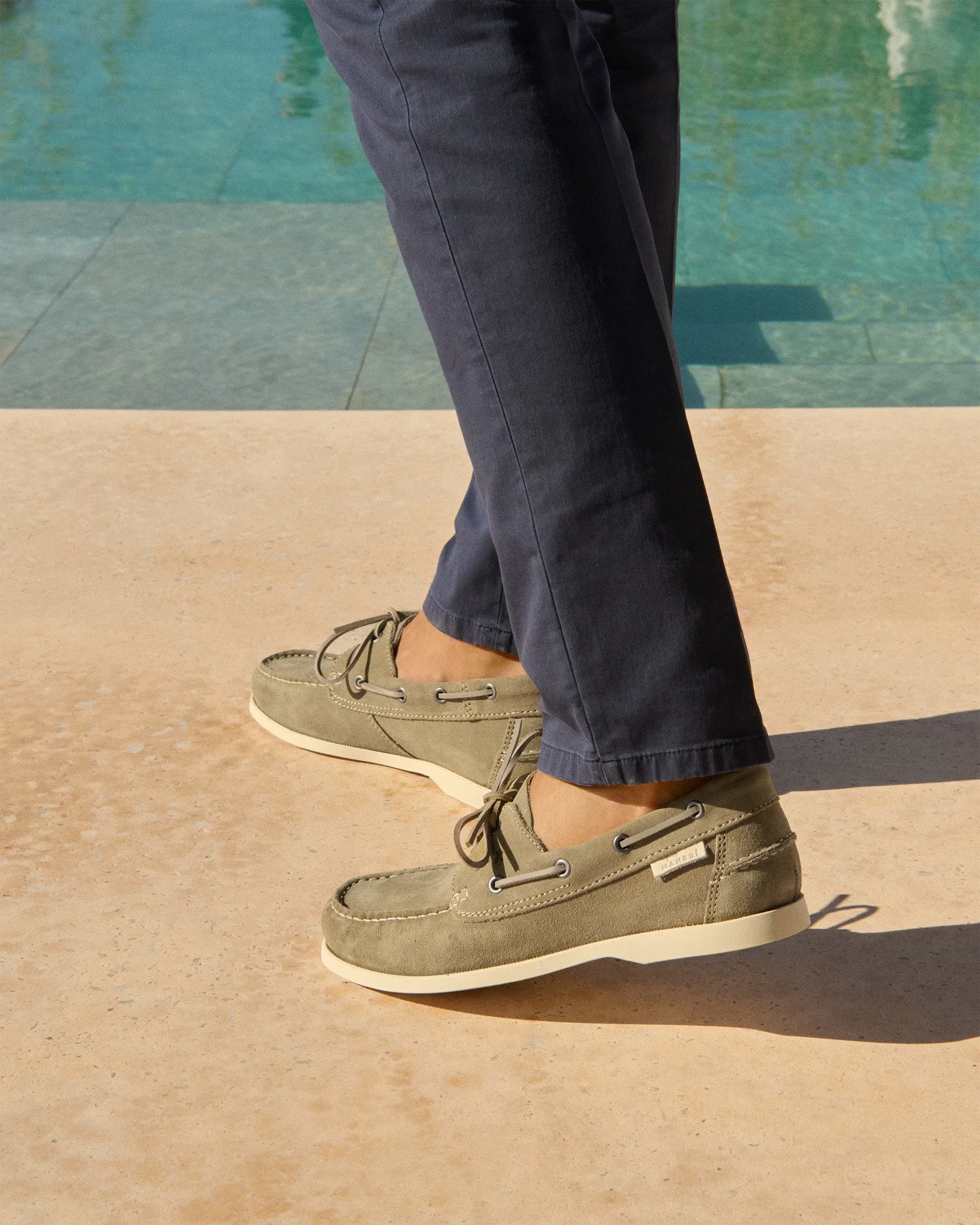 Suede Boat-Shoes - R44KM - Hamptons Forest
