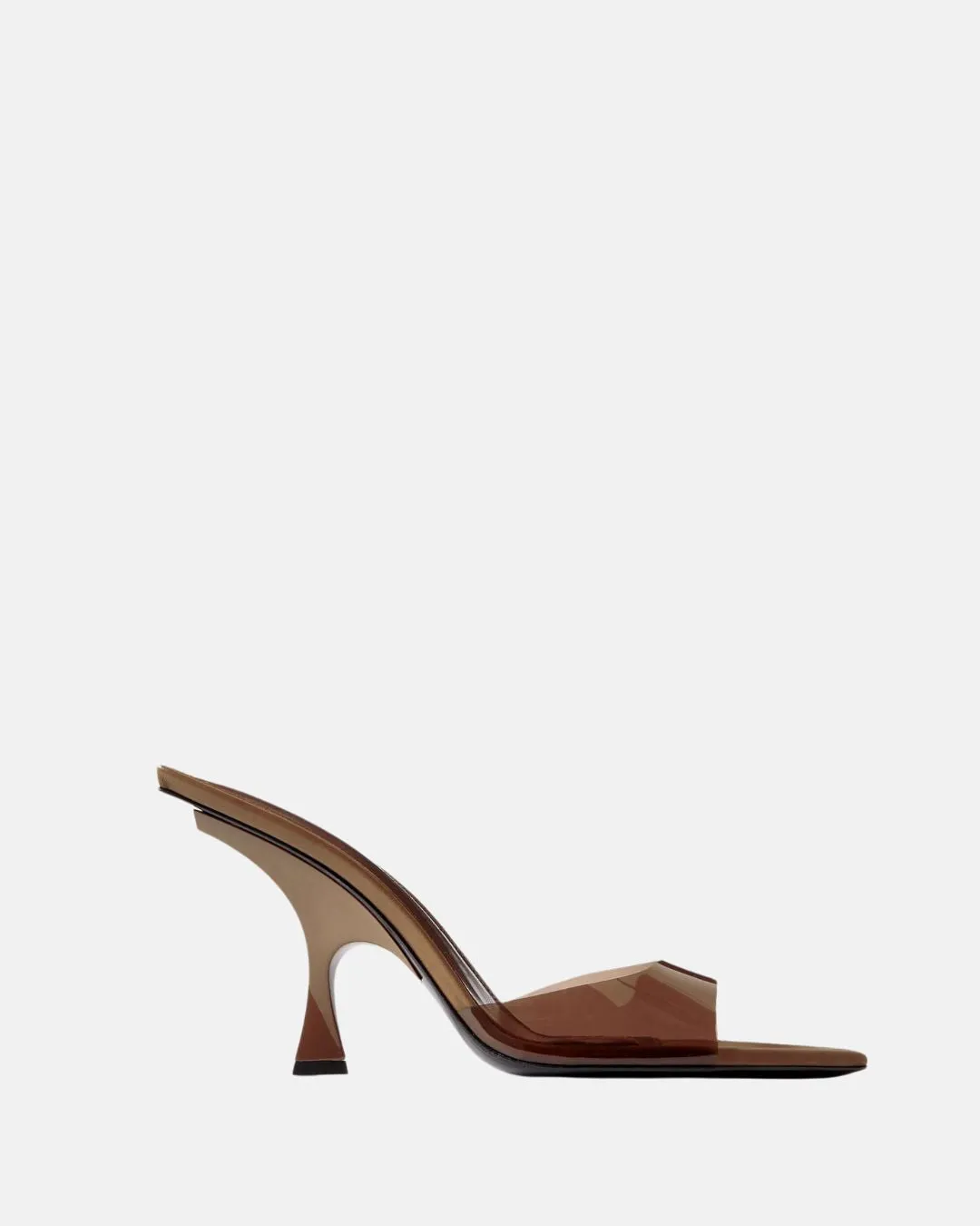 The Attico 'Ester' Mule Chocolate