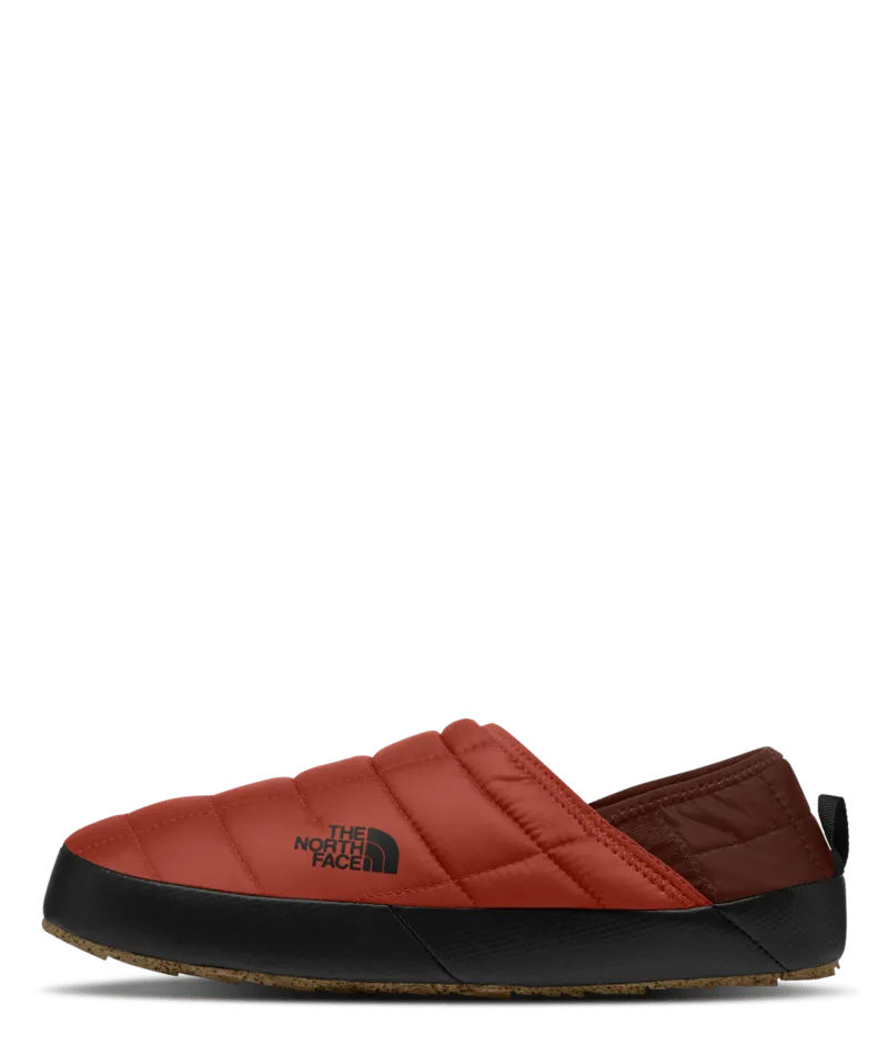The North Face Mens ThermoBall Traction Mule V Slipper in Brandy Brown and Coal Brown 2024