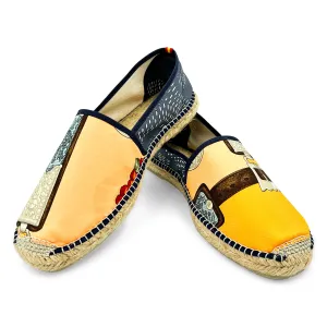 TIBET GOYA Grey Classic Espadrilles