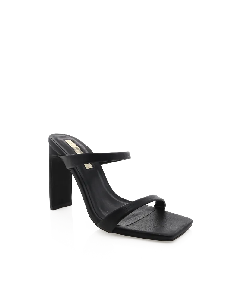 TOLEDO HEEL - BLACK