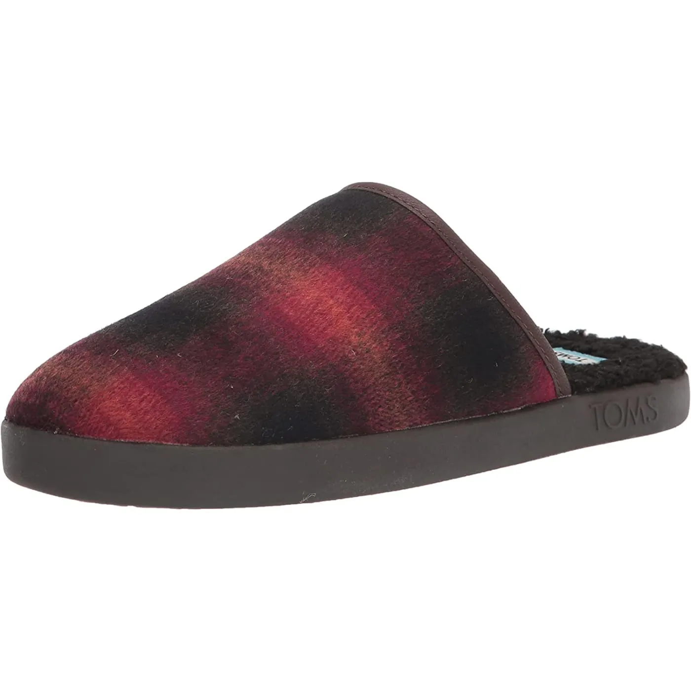 Toms Harbor Mens Fur Lined Slippers Shoes
