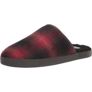 Toms Harbor Mens Fur Lined Slippers Shoes