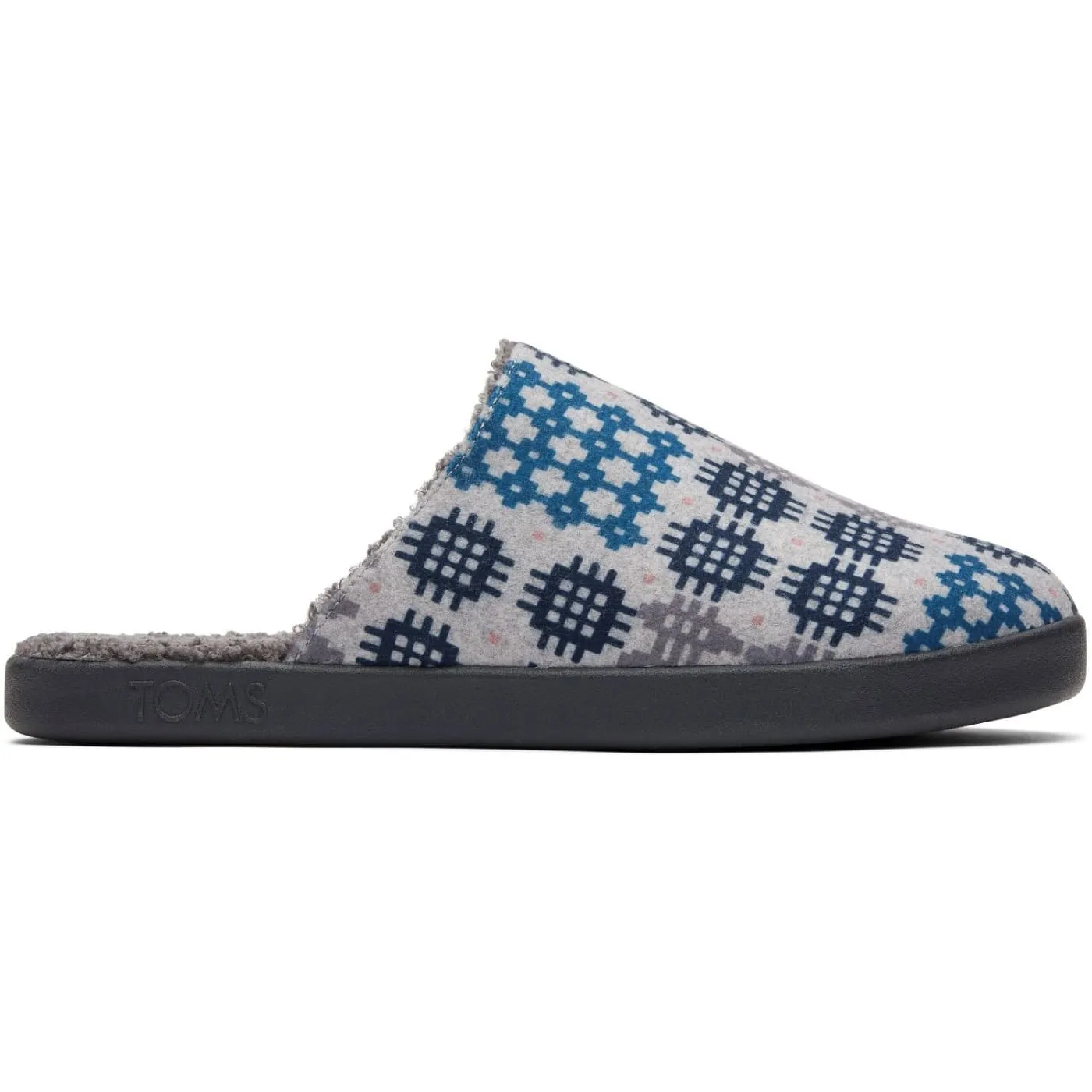 Toms Harbor Mens Fur Lined Slippers Shoes