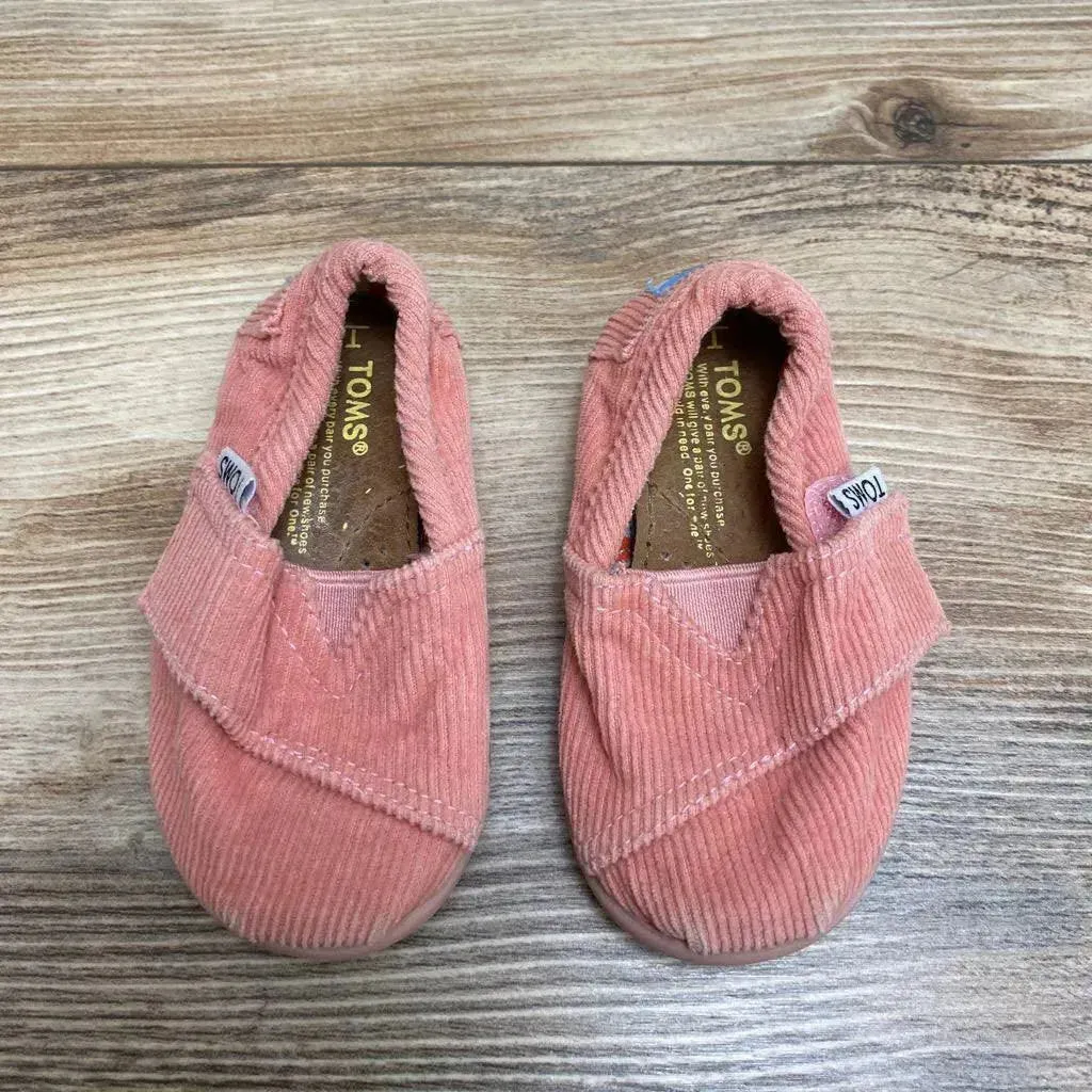 Toms Slip On Canvas Shoes sz 3c